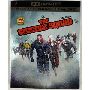 The‎ Suicide Squad 4K Ultra HD + Blu-Ray + Digital Code New Sealed